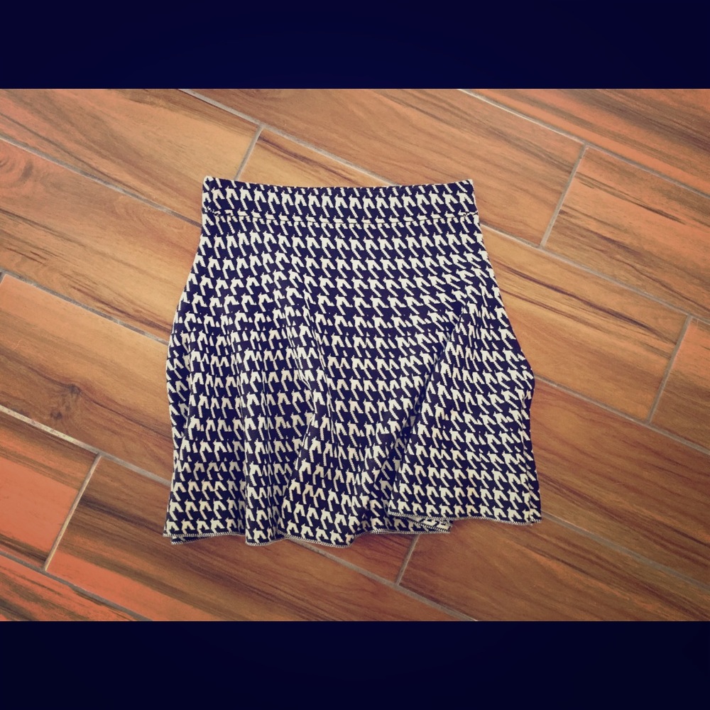 Candies houndstooth sweater skirt